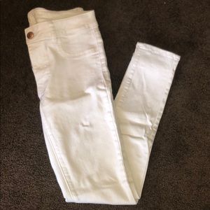 White jegging! Worn once. No stains